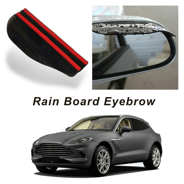 1Pair Car Rear View Side Mirror Rain Board Eyebrow Guard Sun Visor Accessories